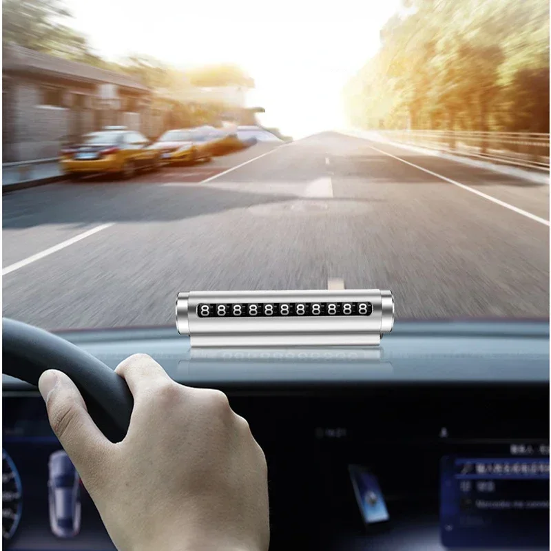 Metal Temporary Parking Sign with Rotating Numbers 2 Metal Temporary Parking Sign with Rotating Numbers - Image 2