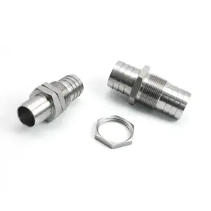 Stainless Steel Bulkhead Fitting 3/4 Inch 11 S98ce8e014bd0412d8be13172ed50396fm