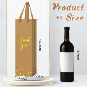 Elegant Kraft Gift Bags with Handles 9 S98ebe680716f40c29a9ee7b5455f1723F