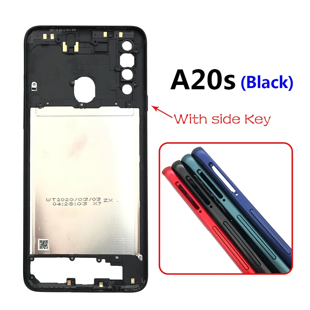 Samsung A20S/A30S/A50S/A70 Middle Frame in Colors 7 Samsung A20S/A30S/A50S/A70 Middle Frame in Colors - Image 7
