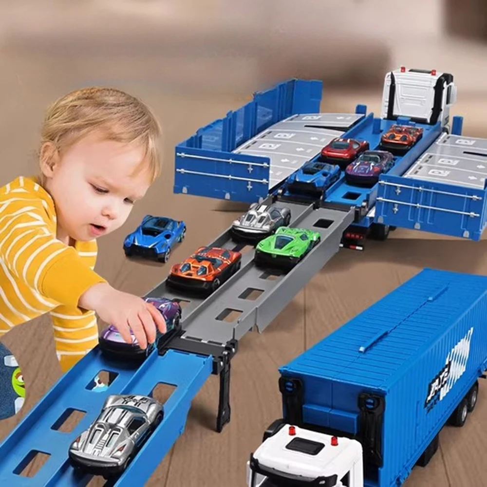 1:50 Scale Diecast Freight and Sanitation Truck 2 1:50 Scale Diecast Freight and Sanitation Truck - Image 2