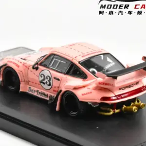 Pink RWB 993 Diecast Model Car 1:64 Scale