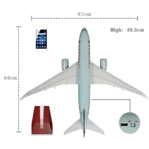 Airbus B787 Diecast Model 47cm with LED Options 11 S9928614494f942b48c56438cd9ff61b1t
