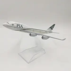 Pakistan Airlines Boeing 747 Model - 16cm Diecast 9 S9955161dfa7c4e6ea53b839b59f6bb3ev