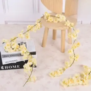 Artificial Cherry Blossom Vine 180cm for Indoor Decor 18 S99610d8fcf9c4a499f2dc44d1015bbcaR