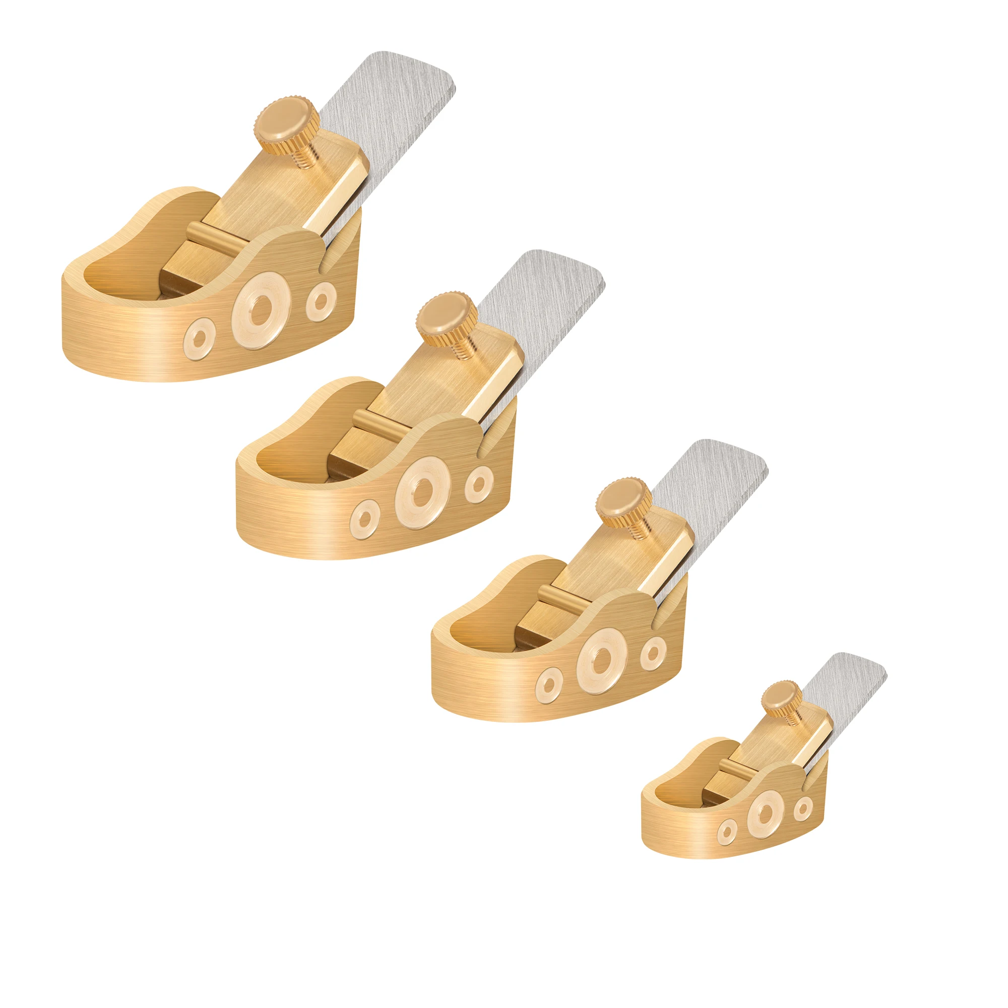 Mini Brass Precision Violin Shaping Plane 9 Mini Brass Precision Violin Shaping Plane - Image 9