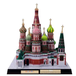 Colorful 3D Saint Basil's Paper Model Kit 6 S999511855d204ace8c0c4dfdd26e35a0l