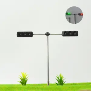 HO Scale Miniature Traffic Signal Light with LED Indicators 15 S999702cb71434f1f91ba485fa0bd5f05r
