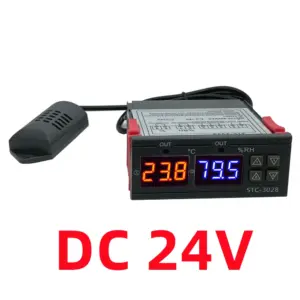 Dual Digital Thermostat and Humidity Controller STC-3028 17 S99c512a8a5fb45baa7d8306b476ba417c