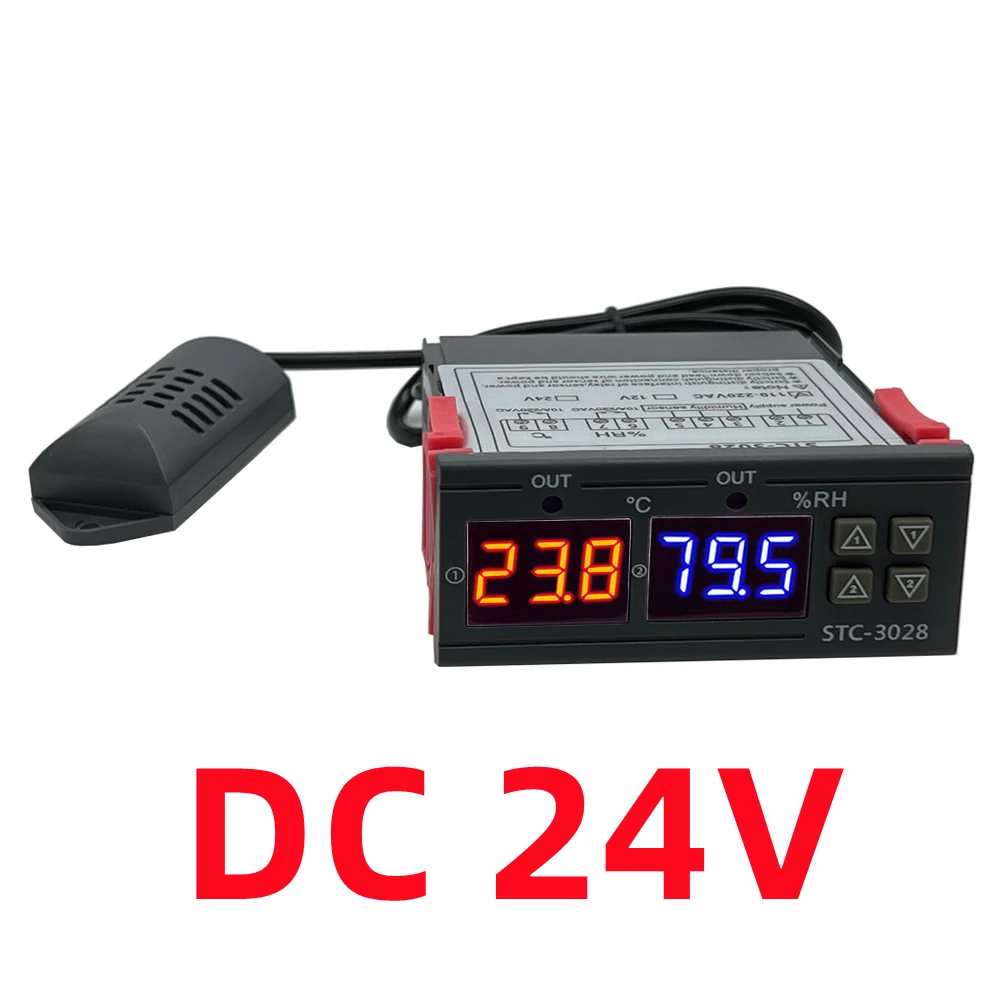 Dual Digital Thermostat and Humidity Controller STC-3028 9 Dual Digital Thermostat and Humidity Controller STC-3028 - Image 9