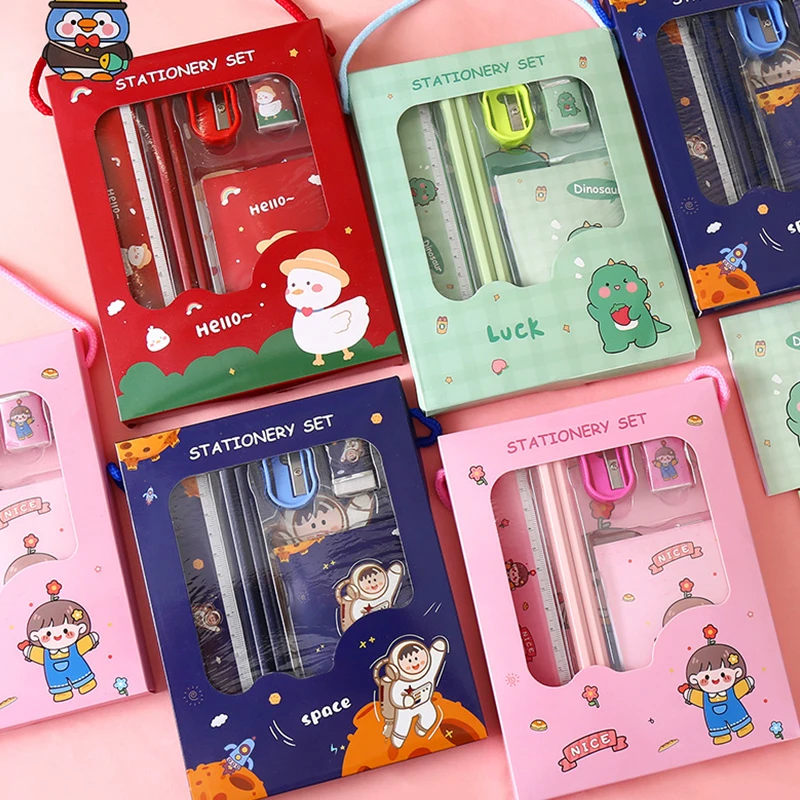 Vibrant 6-Piece Children's Stationery Set 5 Vibrant 6-Piece Children's Stationery Set - Image 5