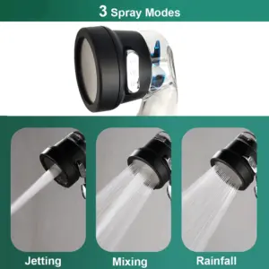 Modern Black Silver Bathroom Shower Set 11 S99d79dffd89c4aa8bc341e3eed1e9f38P