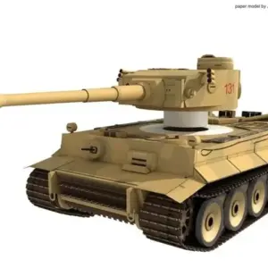 White Tiger Tank Paper Model for Hobbyists 10 S99de9d7e2428409f8c2dd92ee4848b0f0