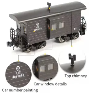 N scale S12 Guard Car for Model Trains 12 S99df499a8806414f92859d74d36d0554E