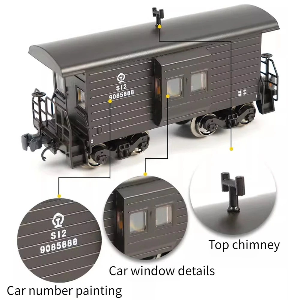 N scale S12 Guard Car for Model Trains 3 N scale S12 Guard Car for Model Trains - Image 3