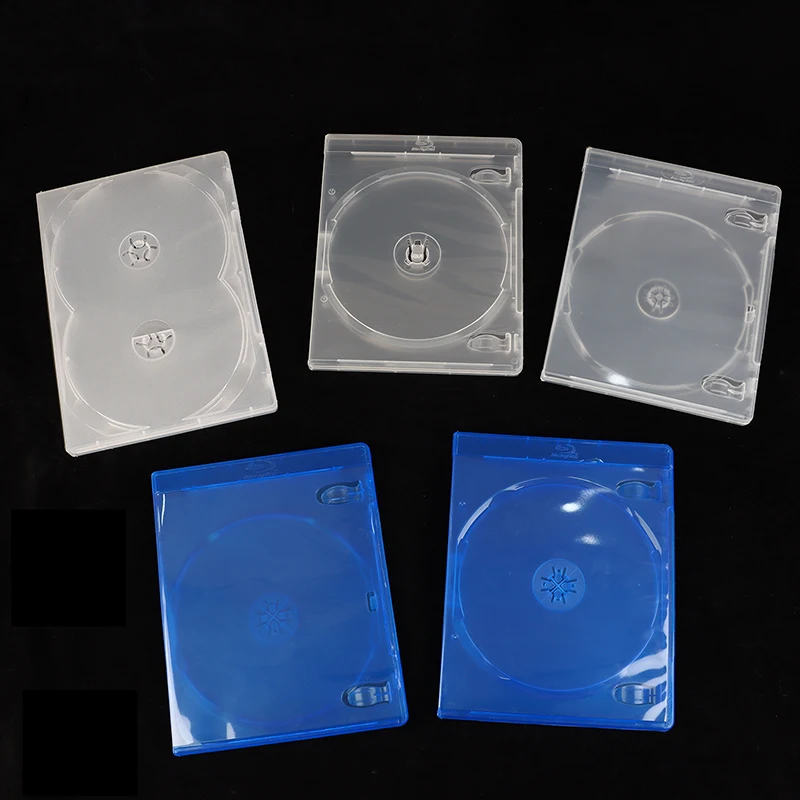 Blue CD Storage Case 13.2x17cm for Discs 3 Blue CD Storage Case 13.2x17cm for Discs - Image 3