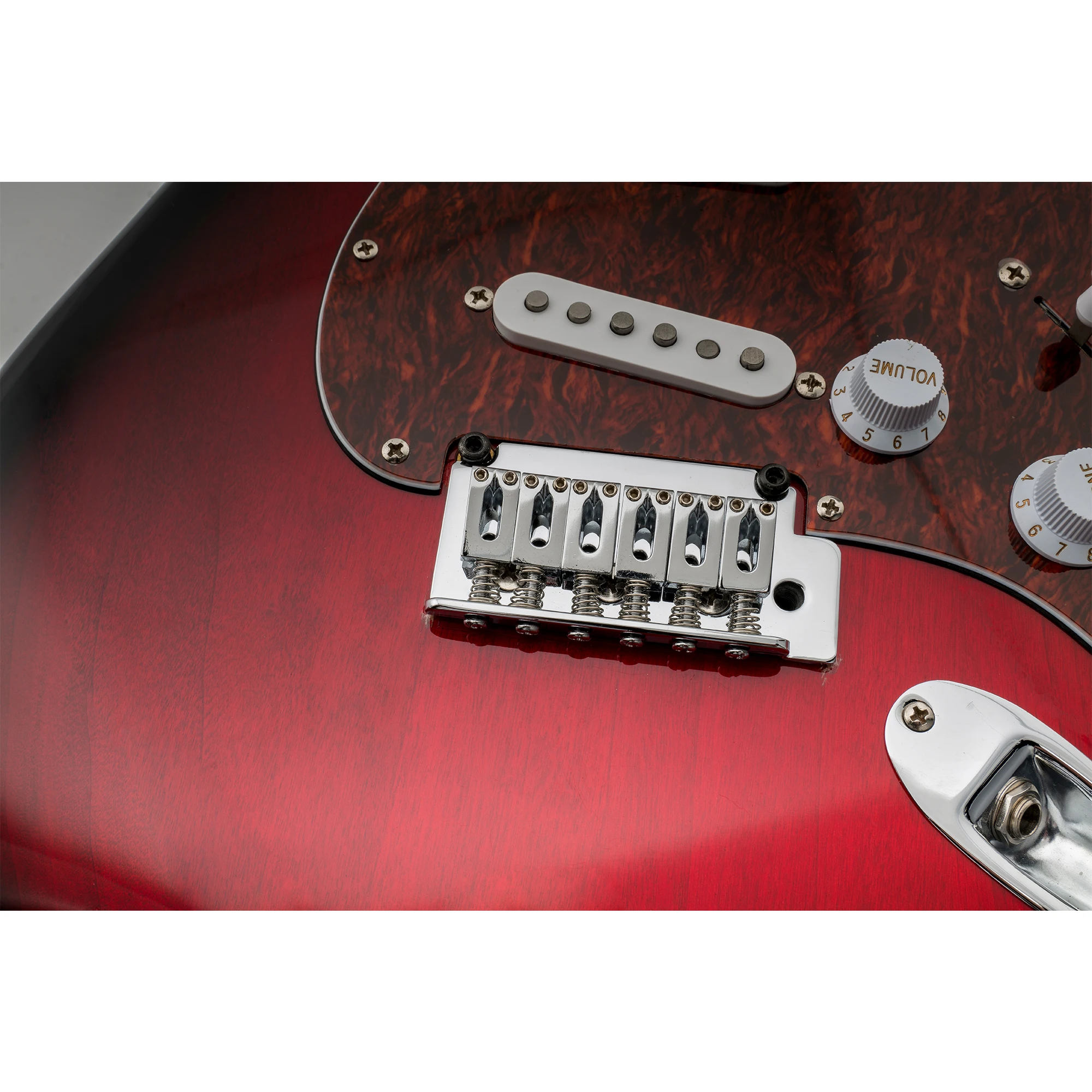 Six Zinc Alloy Strat and Tele Guitar Saddles 6 Six Zinc Alloy Strat and Tele Guitar Saddles - Image 6