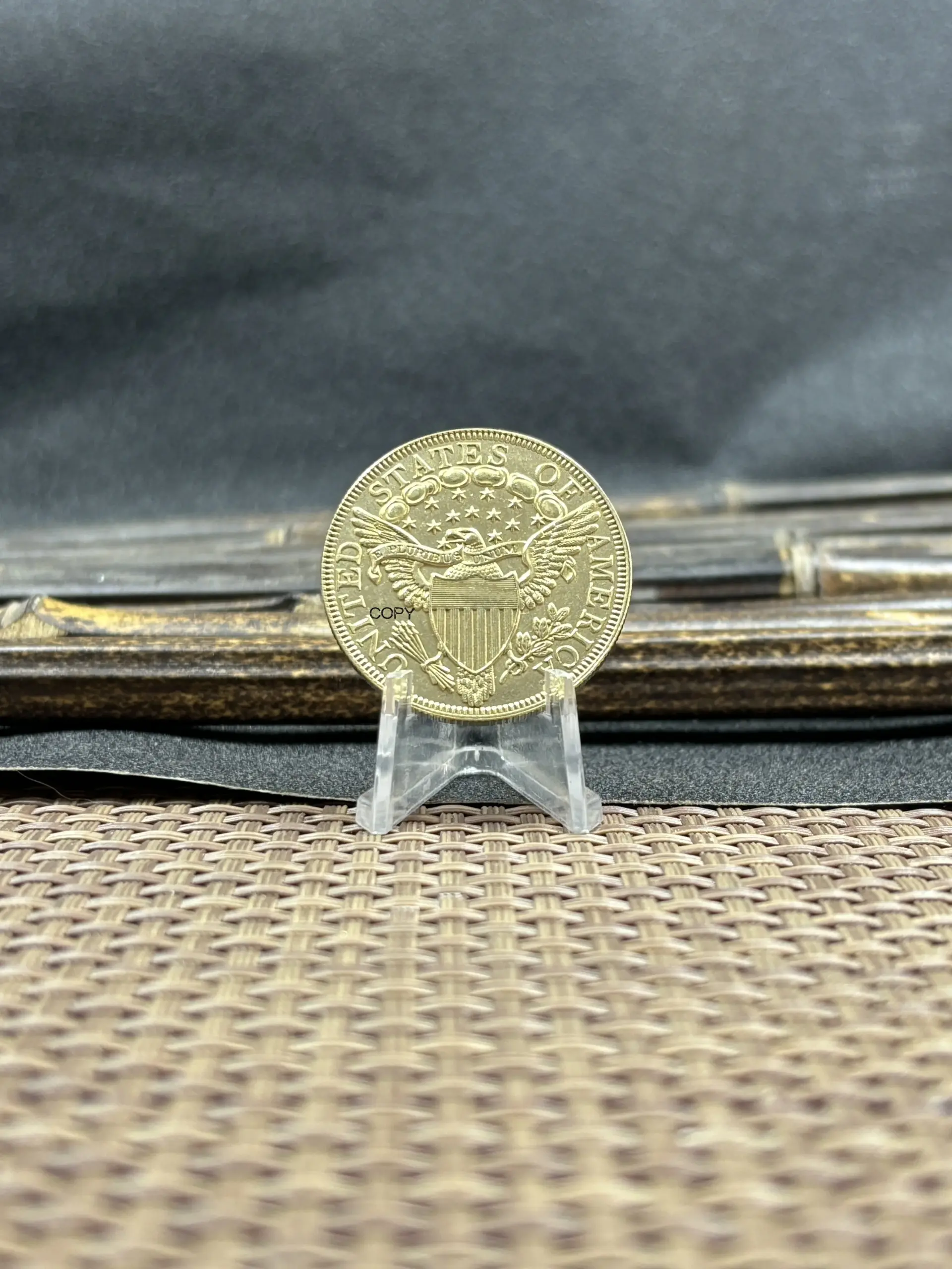 Vintage 1804 Lady Liberty Replica Coin 4 Vintage 1804 Lady Liberty Replica Coin - Image 4