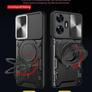 Rugged Dual-Layer Case for Realme C55 4G 15 S9a1f918d6b084c53b965c3d99baed757W