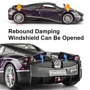 1:18 Pagani Huayra SVJ63 Diecast Model 15 S9a2731c7c92d4d049e36b1a0eeedfd5aq
