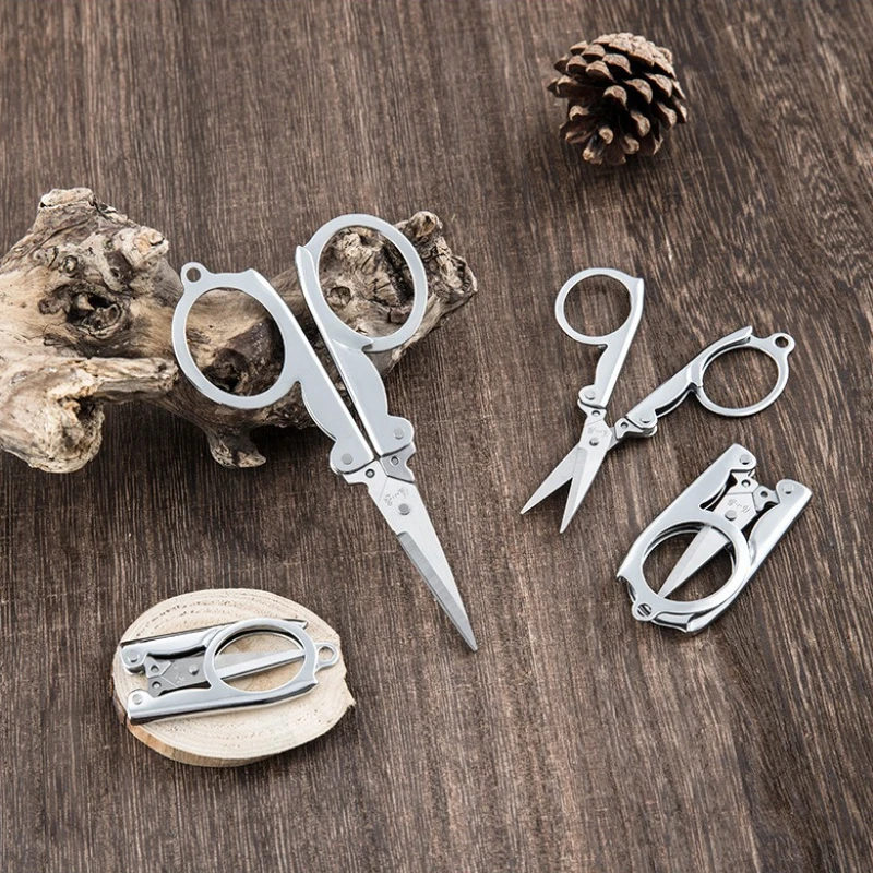 Multi-Purpose Stainless Steel Folding Scissors Set 3 Multi-Purpose Stainless Steel Folding Scissors Set - Image 3