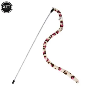 Colorful Snake-Shaped Cat Teaser Wand 15 S9a37316fac934584b6f386ec7dd94ea2B