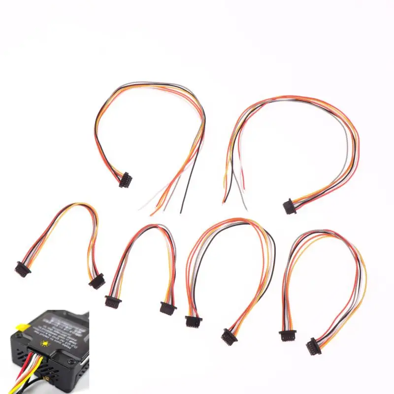 FPV Drone Silicone Wiring Set with 6-Pin Connectors 2 FPV Drone Silicone Wiring Set with 6-Pin Connectors - Image 2
