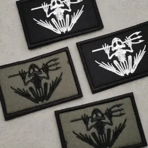 Military Skull and Frog Patch for Tactical Gear 12 S9a634b62fbd147d1ac9a262d7dc42989x 1