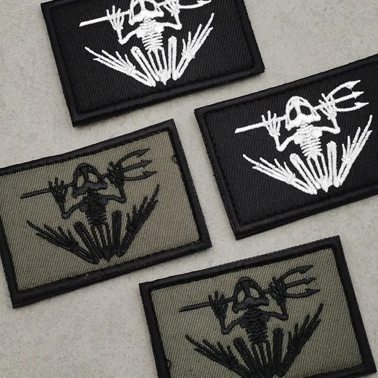 Military Skull and Frog Patch for Tactical Gear 5 Military Skull and Frog Patch for Tactical Gear - Image 5