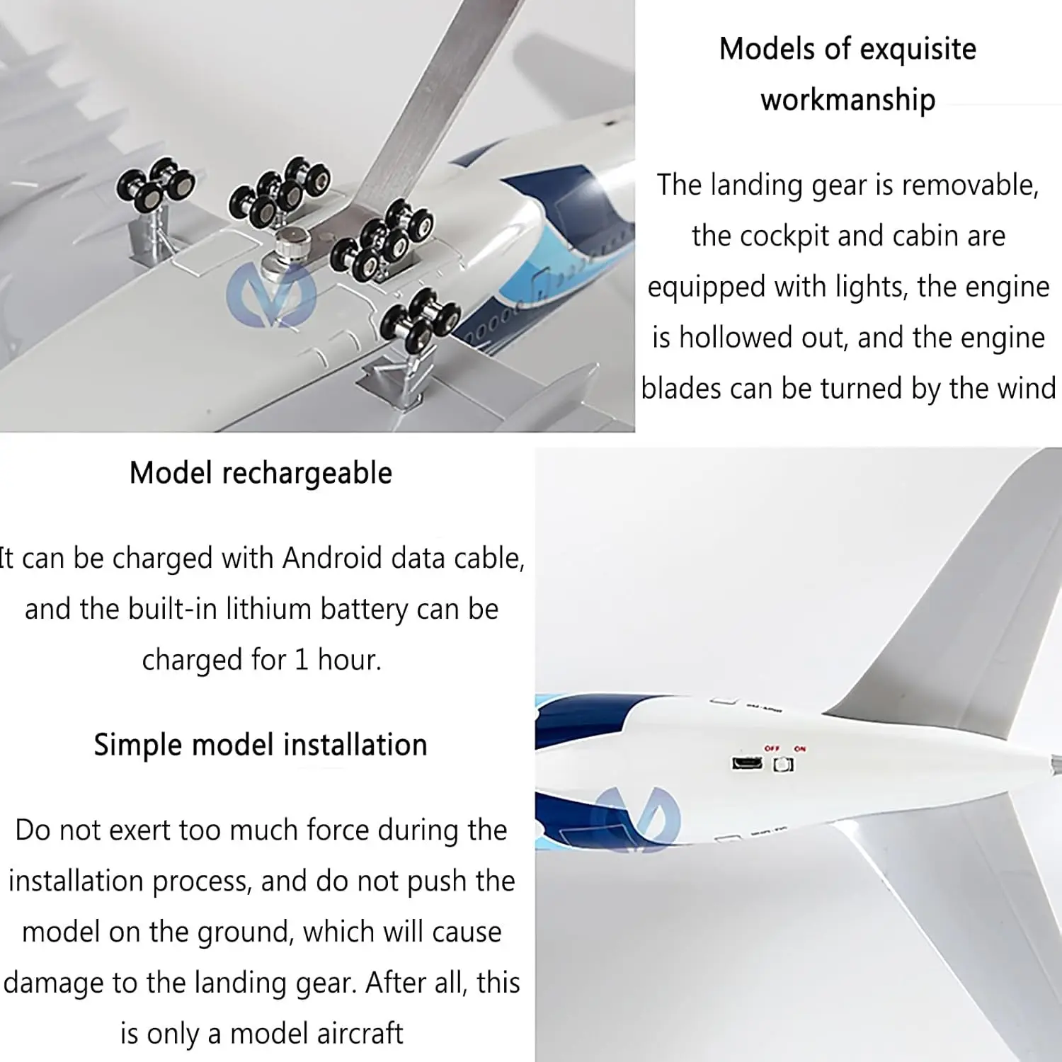 Malaysia Airlines Airbus A380 Diecast Model 47cm 6 Malaysia Airlines Airbus A380 Diecast Model 47cm - Image 6