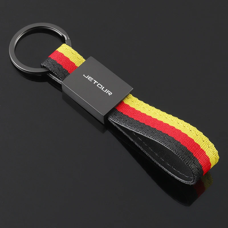 Vibrant Nylon Woven Jetour Keychain Accessory 3 Vibrant Nylon Woven Jetour Keychain Accessory - Image 3