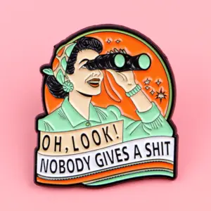 Rebellious Alloy Brooch Set with Vintage Graphics 12 S9ad1575aaa04493c9abf3fd61fc9705a0