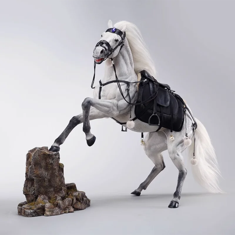 Majestic White Horse Resin Sculpture 1:6 Scale 9 Majestic White Horse Resin Sculpture 1:6 Scale - Image 9