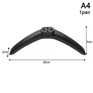 Black TV Stand Legs for Modern Setup 17 S9b2a6691ba52431aa1f8d770079fdf76B