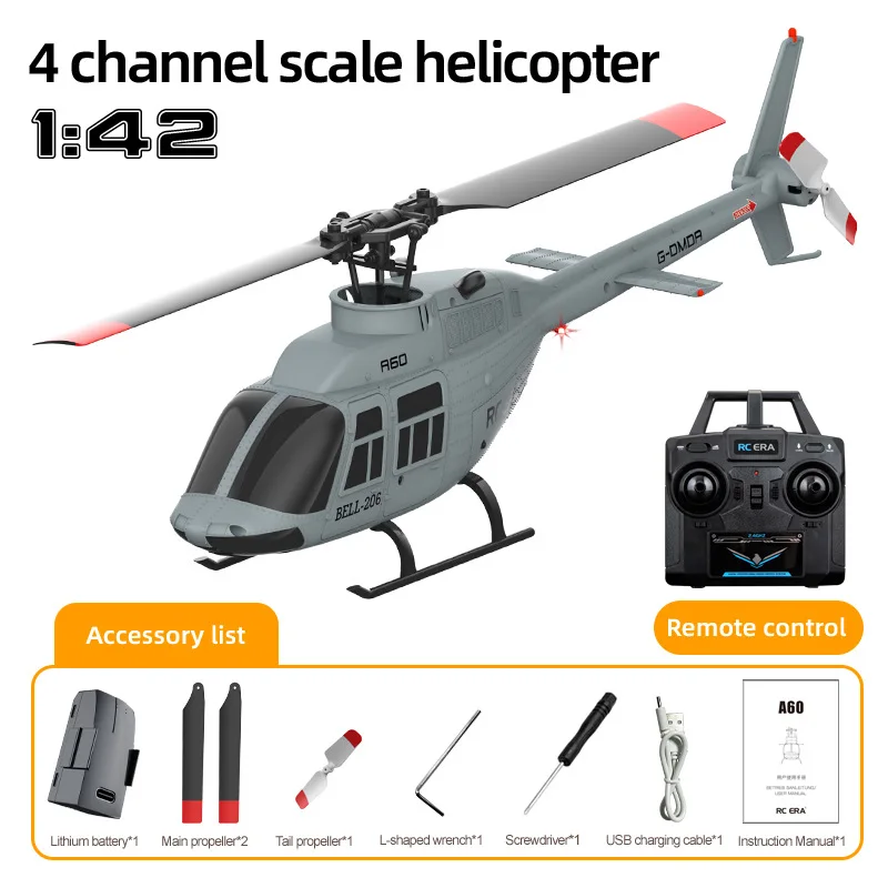 JJRC A60 RC Helicopter 1/42 Scale 7 JJRC A60 RC Helicopter 1/42 Scale - Image 7