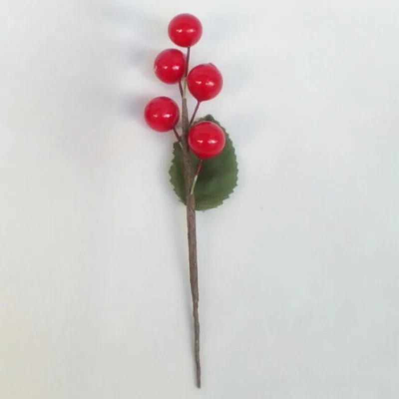 Festive Artificial Berry Decor Set (12mm, 6pcs) 9 Festive Artificial Berry Decor Set (12mm, 6pcs) - Image 9