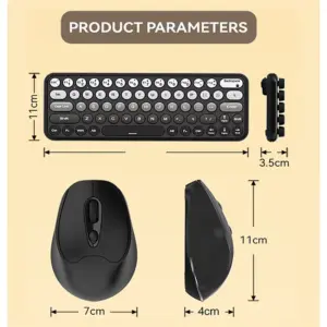 Vintage Wireless Keyboard and Mouse Set 11 S9b429a9dd93f4fc9a17e93c3424d83d0q