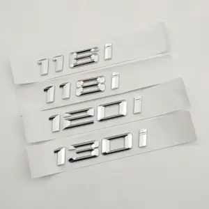 BMW Chrome Trunk Badge Sticker for Models 2008-2023 13 S9b89a89721de487584f6fe76e4602e2ad