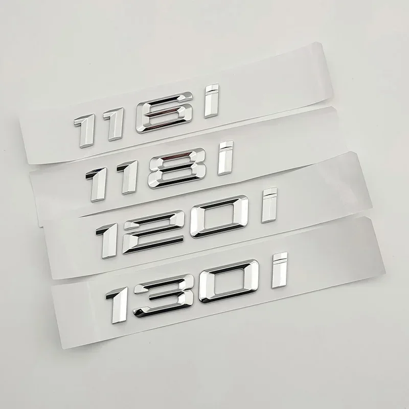 BMW Chrome Trunk Badge Sticker for Models 2008-2023 7 BMW Chrome Trunk Badge Sticker for Models 2008-2023 - Image 7