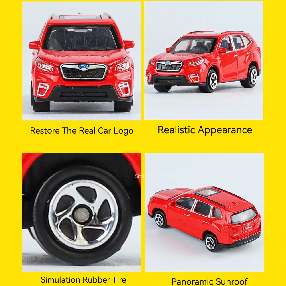 Subaru Forester 1:64 Diecast Model Black 2 Subaru Forester 1:64 Diecast Model Black - Image 2