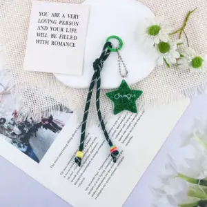 Colorful Glitter Star Keychain in Zinc Alloy 14 S9b9b0da14bfa45e8b86176006e33f020a