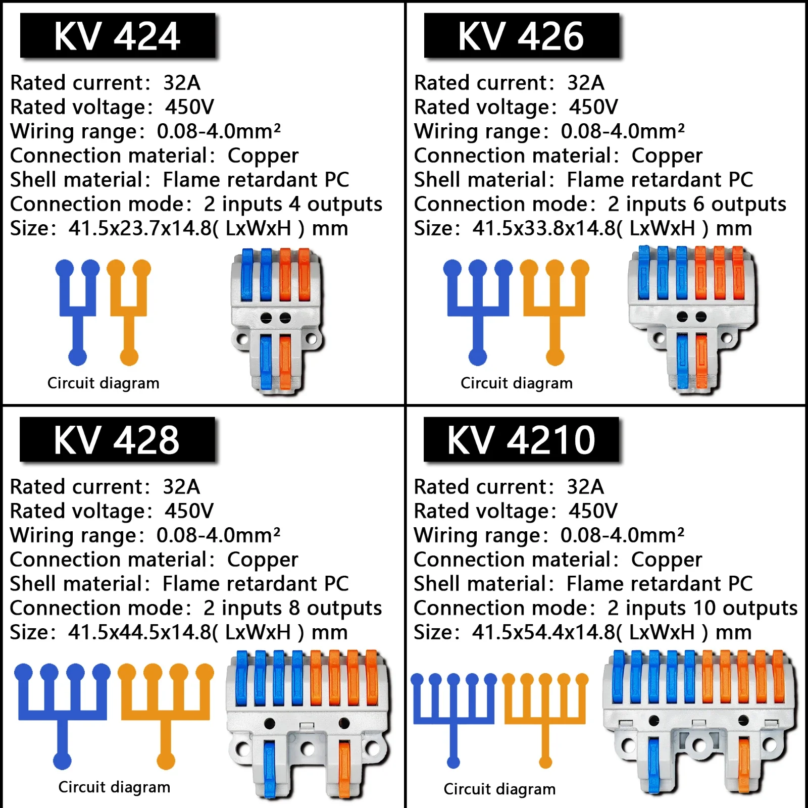 Versatile Zhuji Wire Connectors 8-12 Modules 5 Versatile Zhuji Wire Connectors 8-12 Modules - Image 5