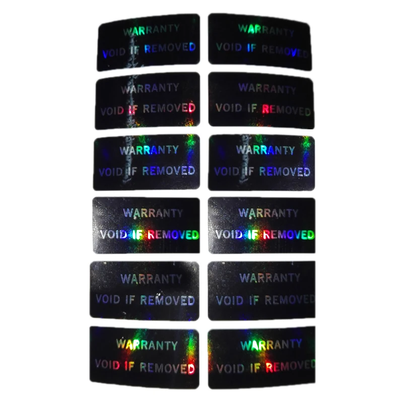 Holographic Security Sticker Pack, 100 pcs 5 Holographic Security Sticker Pack, 100 pcs - Image 5
