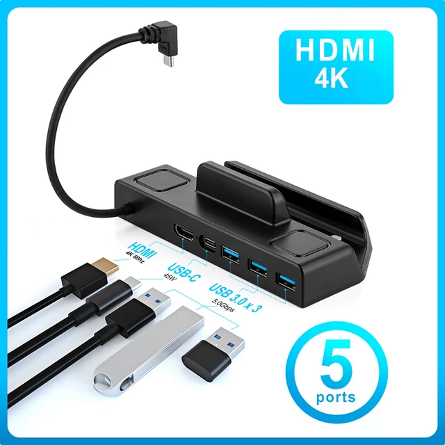 Steam Deck Docking Station HDMI 4K 60Hz USB-C 100W 7 Steam Deck Docking Station HDMI 4K 60Hz USB-C 100W - Image 7