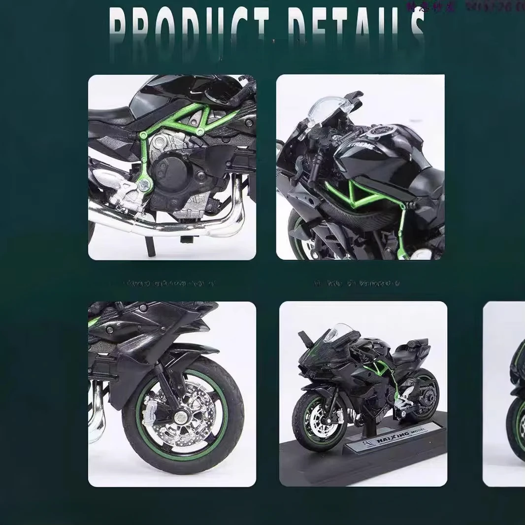 Kawasaki H2R 1:18 Scale Motorcycle Model 4 Kawasaki H2R 1:18 Scale Motorcycle Model - Image 4