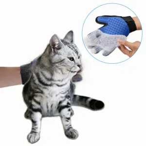 Right-Handed Pet Grooming Glove with Silicone Tips 9 S9bd2a7e8ada9463583a8f07000f96999g