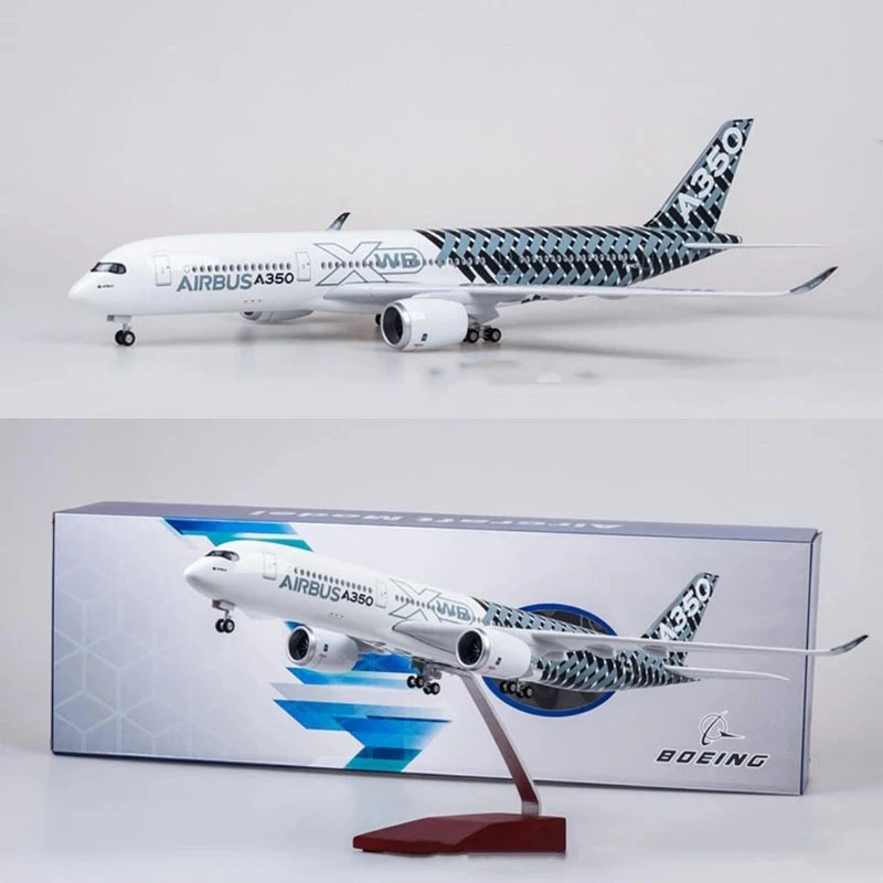 1/142 Scale Airbus A350 Model with LED Lighting 2 1/142 Scale Airbus A350 Model with LED Lighting - Image 2