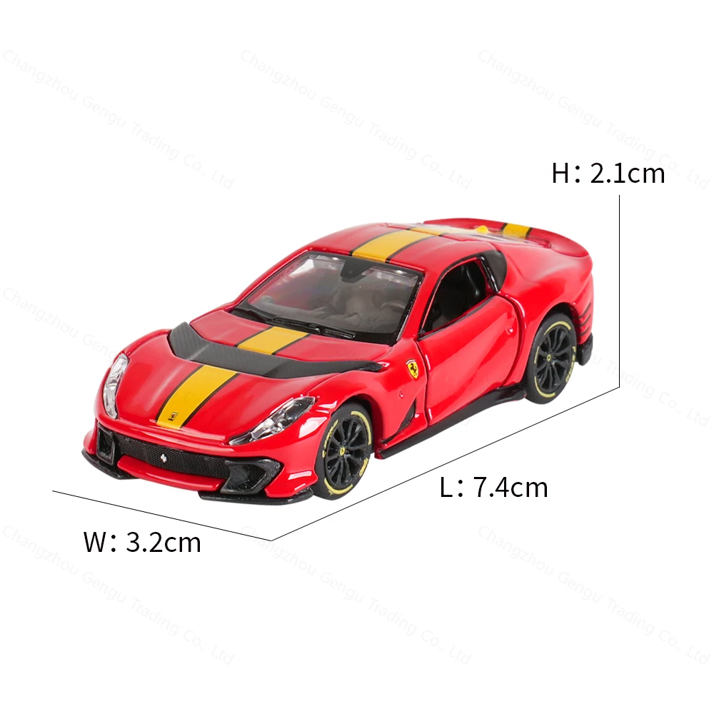 Ferrari 812 Daytona SP3 1:64 Die-Cast Model 2 Ferrari 812 Daytona SP3 1:64 Die-Cast Model - Image 2