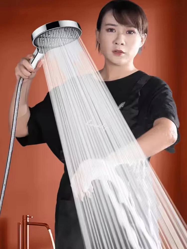 High-Pressure 15cm Handheld Shower Head 2 High-Pressure 15cm Handheld Shower Head - Image 2