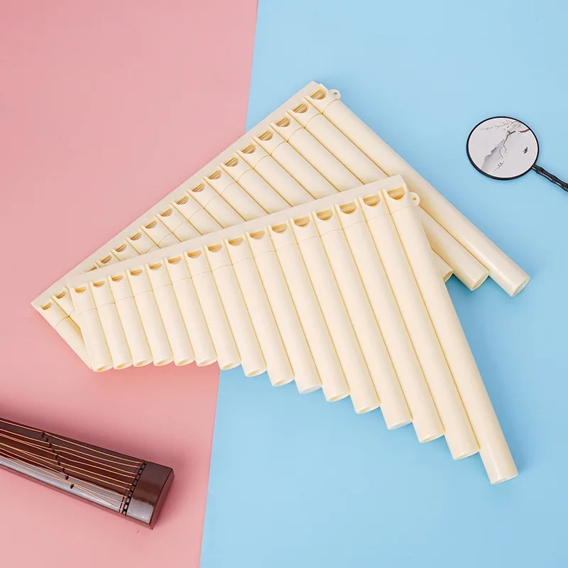 Colorful 16/18-Tube Panflute Set for Beginners 2 Colorful 16/18-Tube Panflute Set for Beginners - Image 2